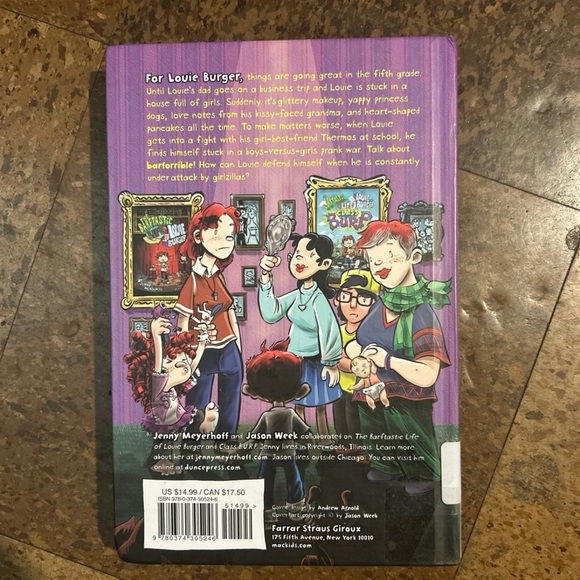 Attack of the Girlzillas - The Fantastic Life of Louie Burger Children's Book - Picture 2 of 2